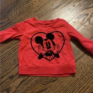 Gap crewneck Mickey 3-6m